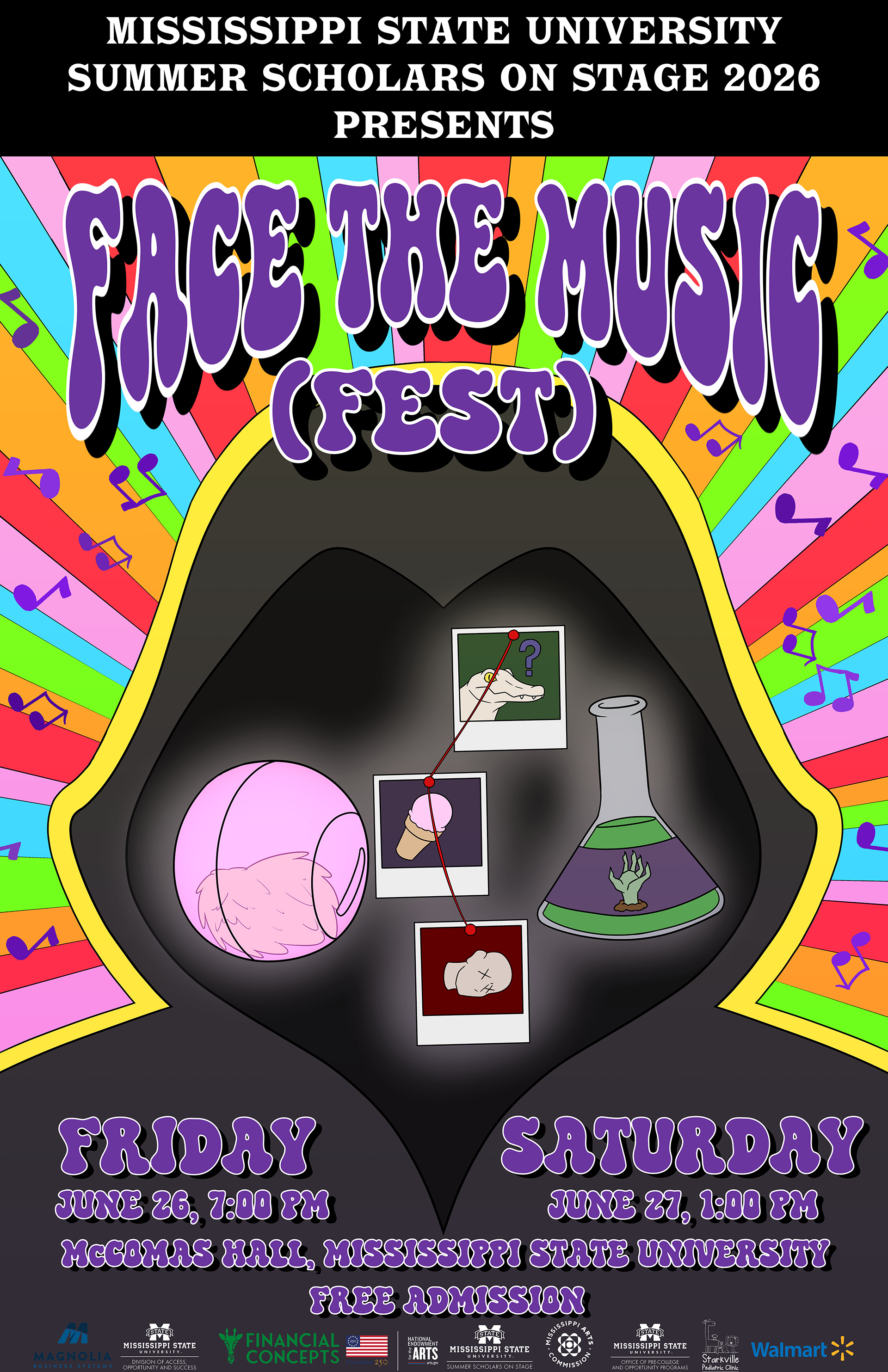 Face the Music Fest 2026 production poster